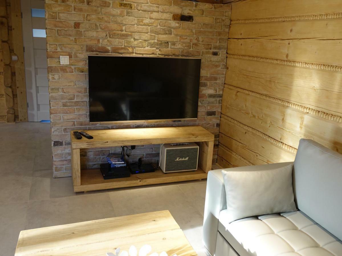 Domki Zawoja Z Jacuzzi Dış mekan fotoğraf