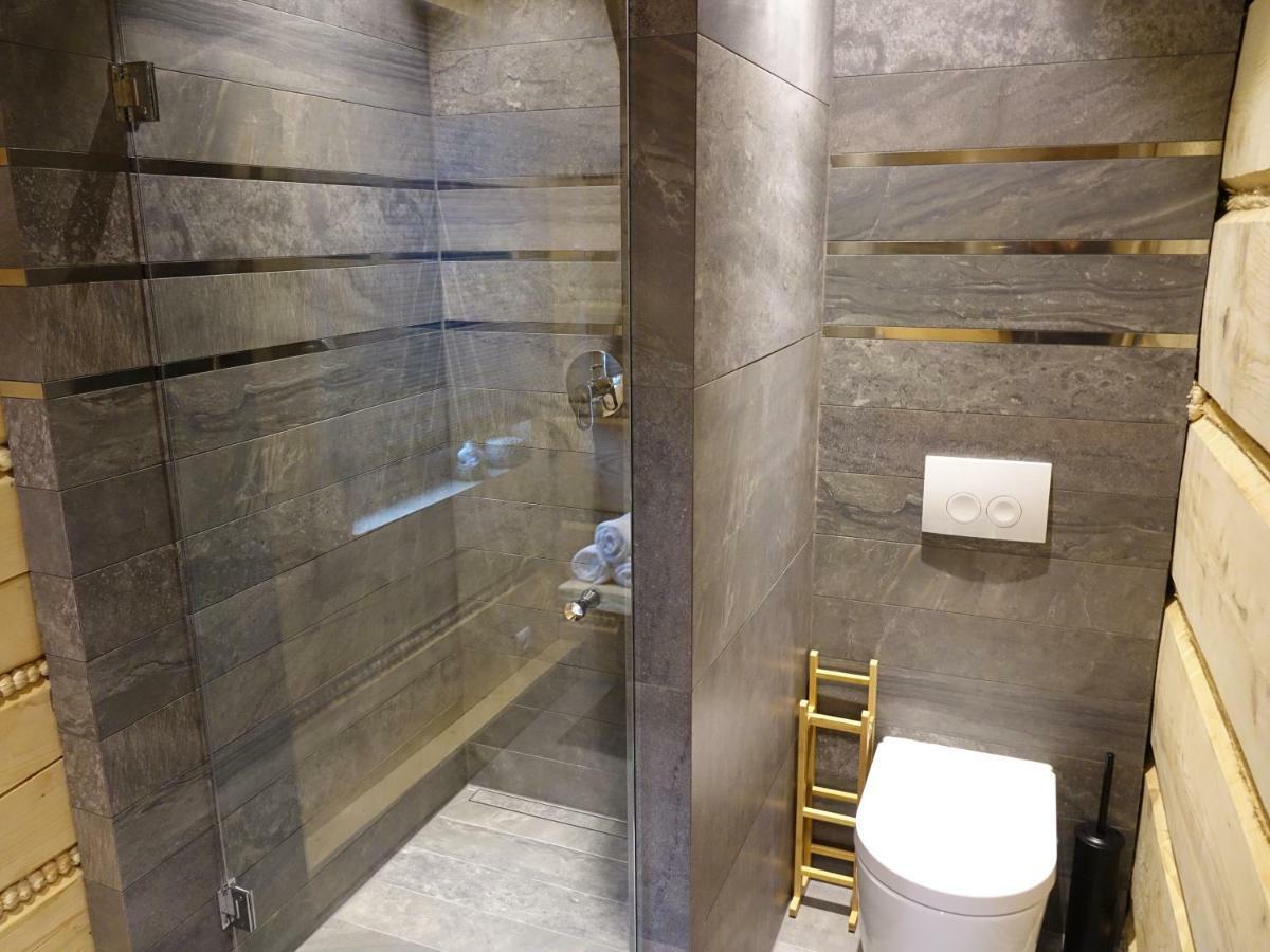 Domki Zawoja Z Jacuzzi Dış mekan fotoğraf