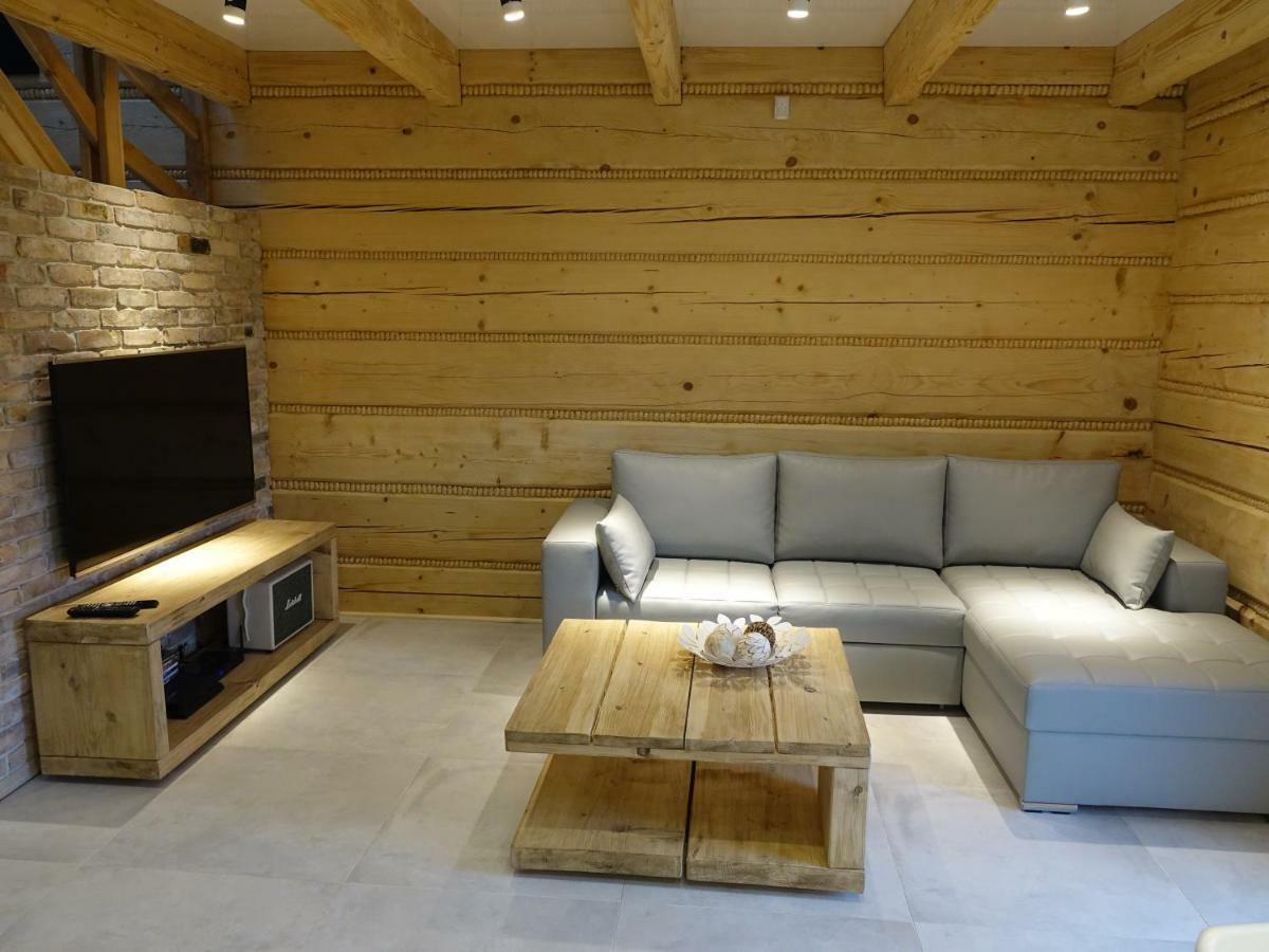 Domki Zawoja Z Jacuzzi Dış mekan fotoğraf